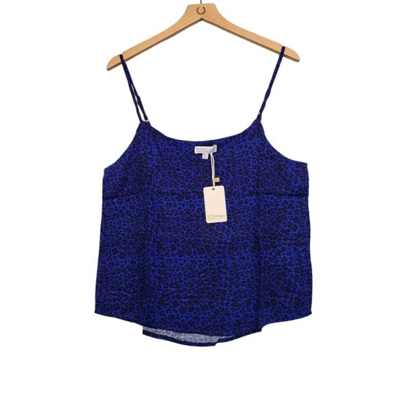 PJ Salvage Camisole Womens XS Blueberry Fields Animal Print Loungewear T… - Picture 4 of 8